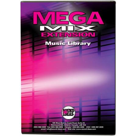 Sound Ideas MegaMix Extension - Royalty Free Music, Production Elements & Sound Effects DVD, 3 DVDs