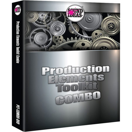 Sound Ideas Production Elements Toolkit Combo on DVD, 2 DVDs