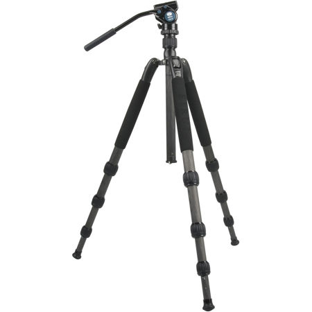 Sirui N-2204SK CF Tripod Soft Bundle with VA5 Ultra Compact Fluid Video Head