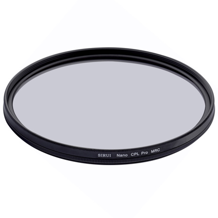 Sirui 62mm Nano MC Circular Polarizer Filter, Aluminum Ring
