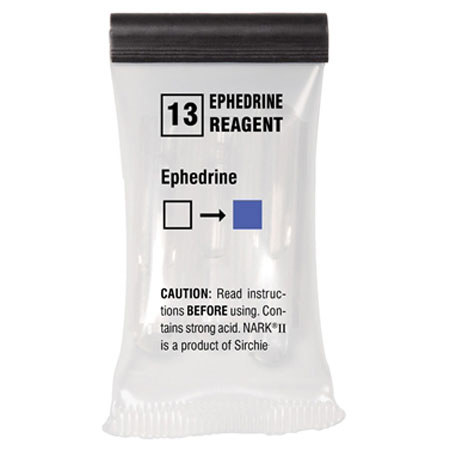 Sirchie NARK II Ephedrine Reagent, 10 tests