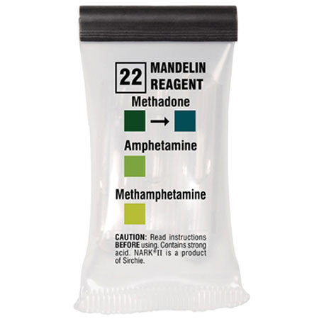 Sirchie NARK II Mandelin Reagent, Methadone, 10 Tests