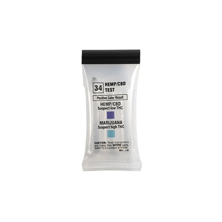 Sirchie NARK II Hemp/CBD Screening Test, 10 Tests