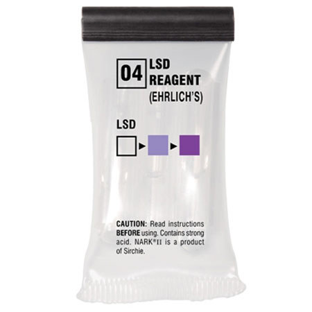 Sirchie NARK II Ehrlich's (Modified) Reagent, LSD,10 Tests