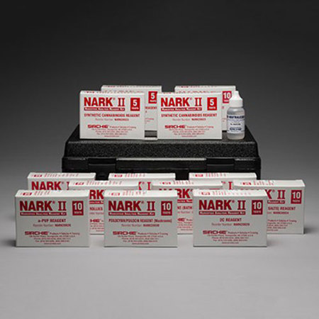 Sirchie NARK II Master Synthetic Kit, 115 Tests Plus Neutralizer