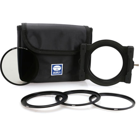 Sirui NDH-100-82 100mm Filter Holder Kit with 67-82mm, 72-82mm, 77-82mm & CPL Ring Adapters
