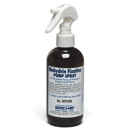 Sirchie Ninhydrin Fixative Spray Pump, 8 oz