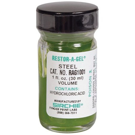 Sirchie Restor-A-Gel for Steel, 1/8 oz