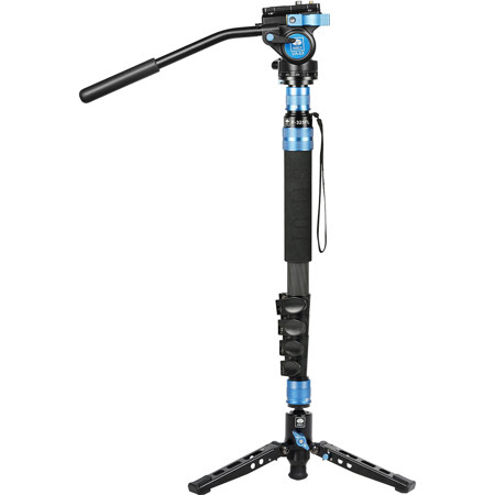 Sirui P-325FL 5-Section Carbon Fiber Monopod with VA-5X Fluid Head
