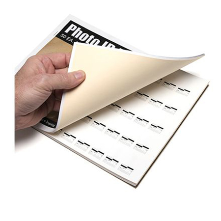 Sirchie Photo ID Marker Book Labels, Letters A-J, Set of 50