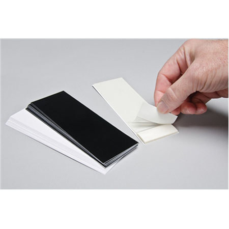Sirchie Peel & Lift Tape Pad with Backers, 6 x 2", 25 Sheets