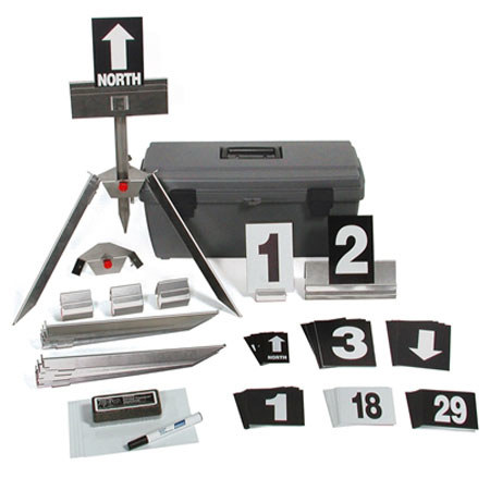 Sirchie Crime Scene Photo Marker Kit
