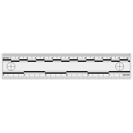 Sirchie 6" Photo Evidence Scale, 10 Each