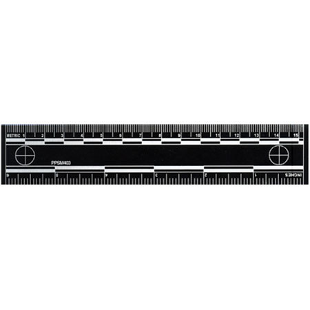 Sirchie 6" Metal Photo Evidence Scale