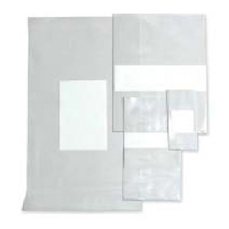 Sirchie Heat Seal Write-Block 10x12" Evidence Bag, 100 Pack