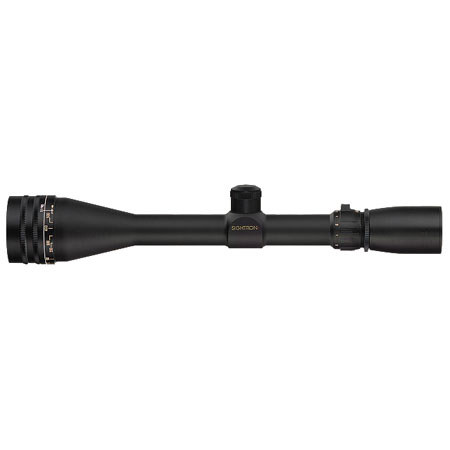 Sightron 4-16x42mm SII Series Riflescope, Duplex Reticle, Satin Black, 1" Tube