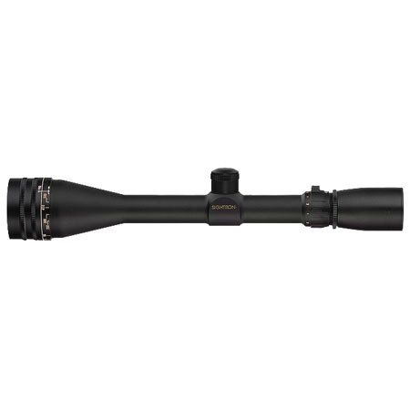 Sightron 4-16x42mm SII Riflescope, Mil Dot Reticle, Target Turrets, Satin,1"Tube