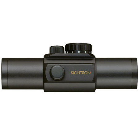 Sightron 1x27mm ESD Series Red Dot Scope, 4 Dial-In Electronic Reticles, Black