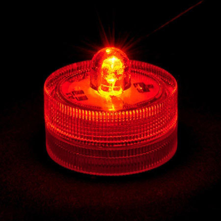 Sirchie SIRCHMARK Brites LED Lights, Pack of 10, Red