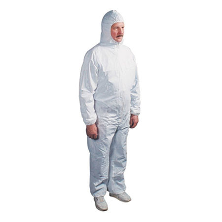 Sirchie Disposable Jumpsuit with Hood, Large