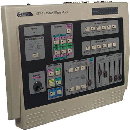 Sima SFX11 Digital Video Effects Mixer, Linear Editing