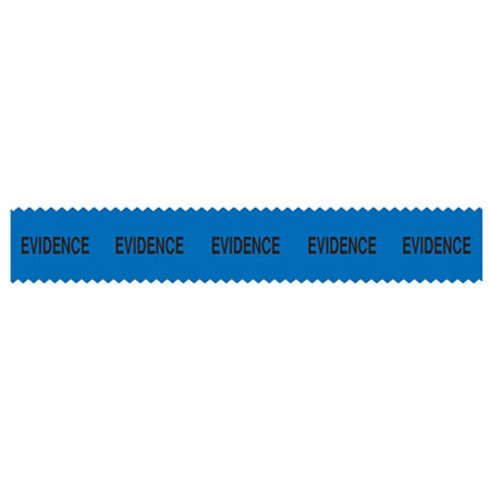 Sirchie SIRCHMARK Evidence Tape, 108ft Length, Blue