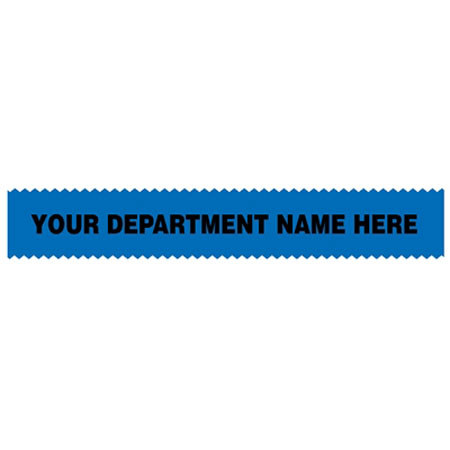 Sirchie Sirchmark 108' Evidence Tape, Custom Imprint, Blue