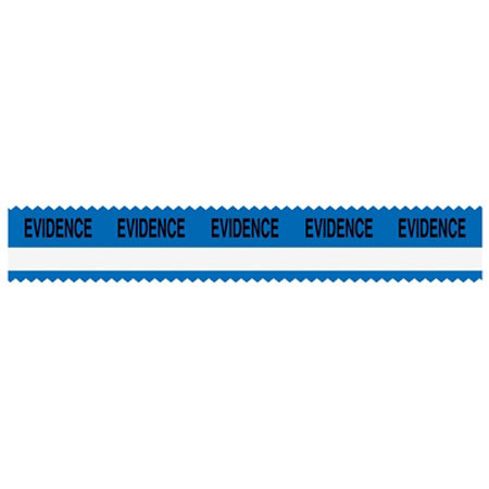 Sirchie Sirchmark 108' Evidence Tape, Blue with White Strip