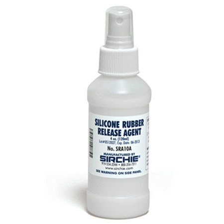 Sirchie Silicone Rubber Release Agent, 4 oz. Pump Spray