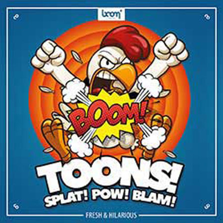 Sound Ideas Boom Toons Sound Effects Software, Digital Download