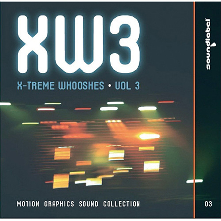 Sound Ideas Xtreme Whooshes Volume 3 Production Elements CD, 1 CD ROM
