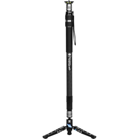 Sirui SVM-165 3-Section Carbon Fiber Monopod with Feet, 65" Maximum Height
