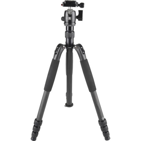 Sirui T-024SK T-04S Light 4-Section CF Tripod with B-00 Ball Head, Black