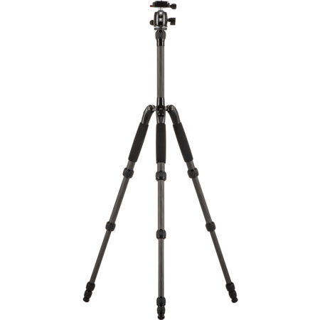 Sirui T-025SK T-05S Traveler Ultralight 5-Section CF Tripod,B-00 Ball Head,Black