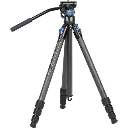 Sirui ST-124 Standard Series 4-Section Carbon Fiber Tripod with VA-5 Fluid Head