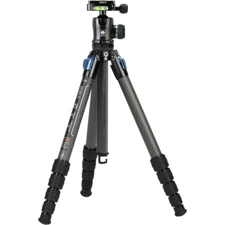 Sirui ST-125 Standard Series 5-Section Carbon Fiber Tripod with K-10X Ball Head