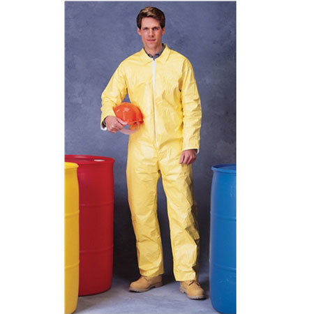 Sirchie Tychem Coverall with Collar and Zipper, XX-Large