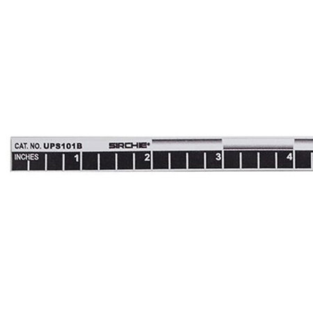Sirchie Set of 4 Black Magnetic Scales, English