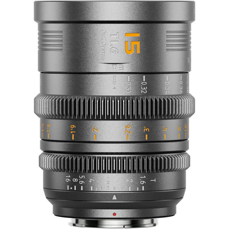 Sirui Vision Prime 1 Series Cine Lens for Sony E 15mm T1.6 Metal Gray
