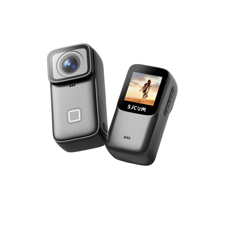 SJCAM C200 Pro 4K Ultra HD Waterproof Pocket Action Camera, Black
