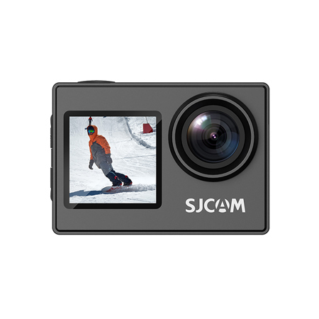 SJCAM SJ4000 Waterproof 4K Ultra HD Dual Screen Action Camera, Black
