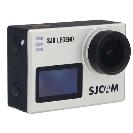 SJCAM SJ6 Legend 16MP 4K Gyro Action Camera, Silver - Adorama