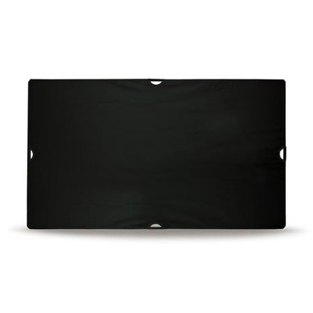 Scrim Jim Medium Flat Black Fabric, 42"x 72"