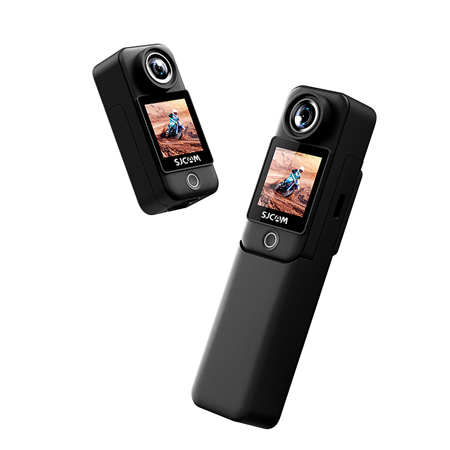 SJCAM C300 4K Ultra HD Dual Screen Action Camera with Battery Module