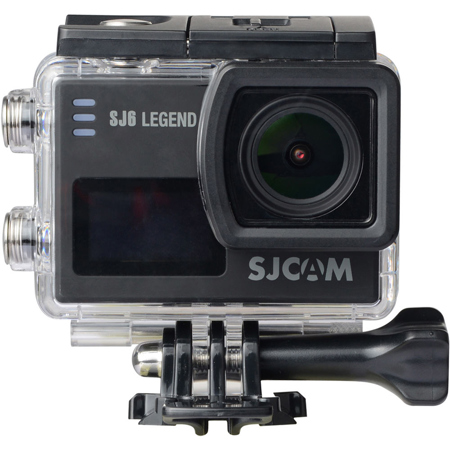 SJCAM Legend SJ6 Action Camera with 2" Dual LCD Touch Screen, 1080p, Black