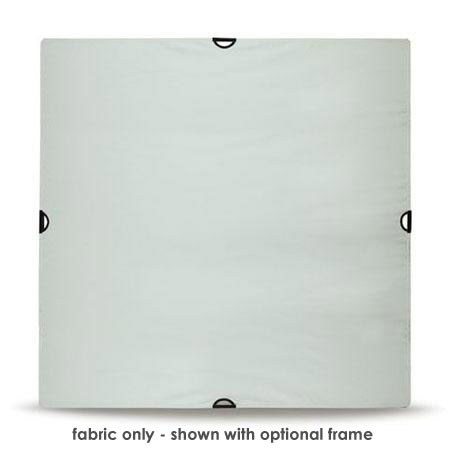 Scrim Jim Silver & White Large Fabric, 72x72"