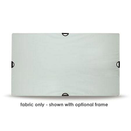 Scrim Jim Silver & White Medium Fabric, 42x72"