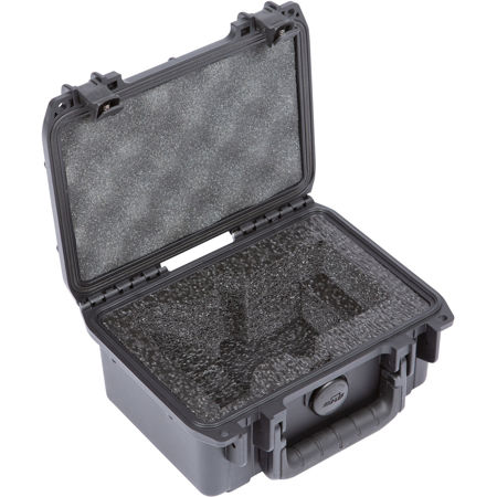 SKB iSeries 0705-3 Injection Molded Case with Custom Foam for Zoom PodTrak P4