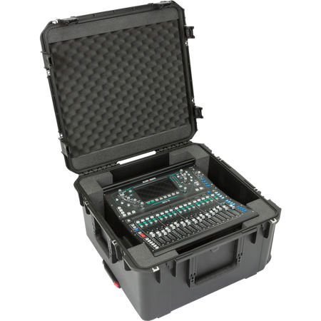 SKB iSeries 2222-12 Injection Molded Case w/Custom Foam for Allen & Heath SQ5