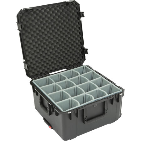SKB iSeries 2222-12 Injection Molded Wheeled Case w/Think Tank Designed Dividers